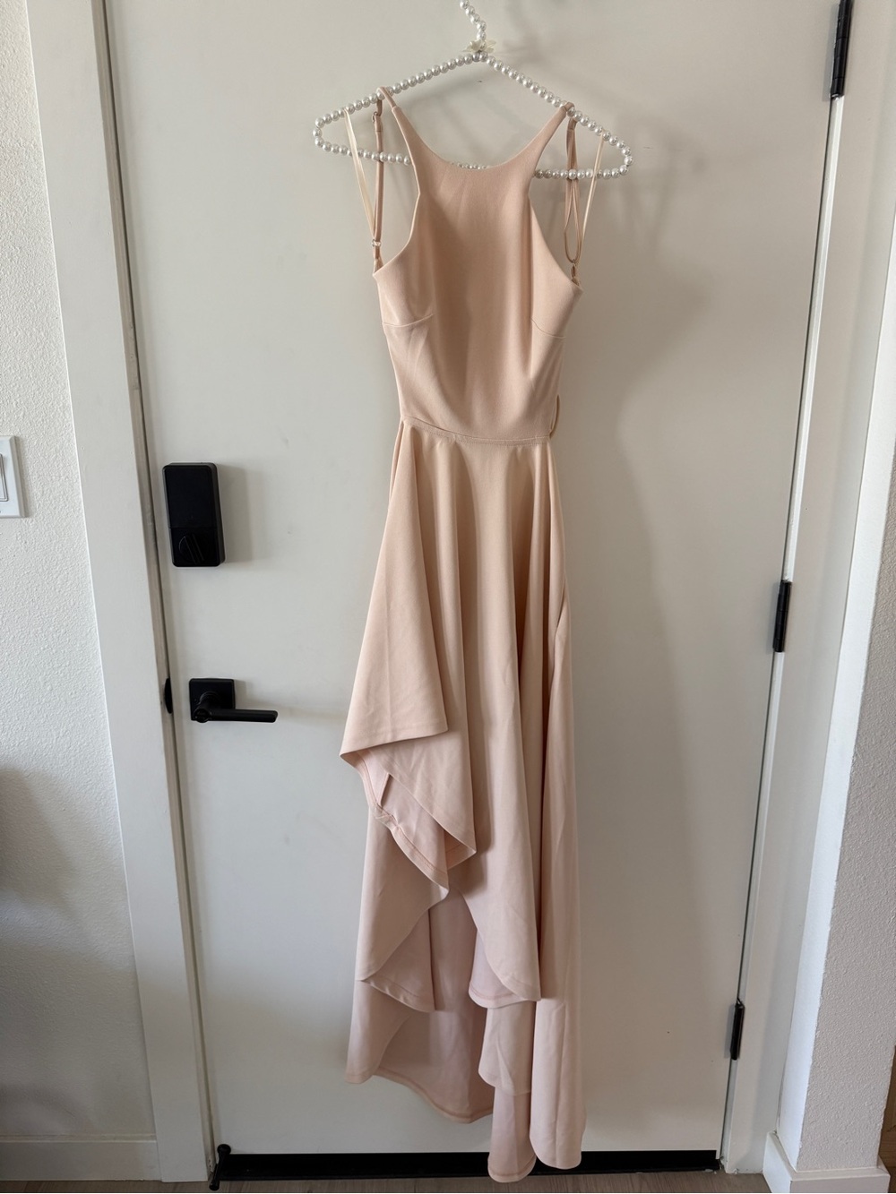 Angel Biba Blush High-Low Maxi Dress